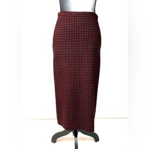 Theory wool blend skirt